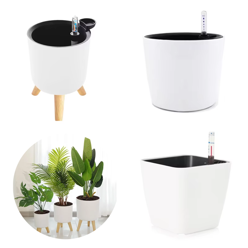 Aloe Vera Pot - 1 Buah Pot Bunga Plastik Dalam
